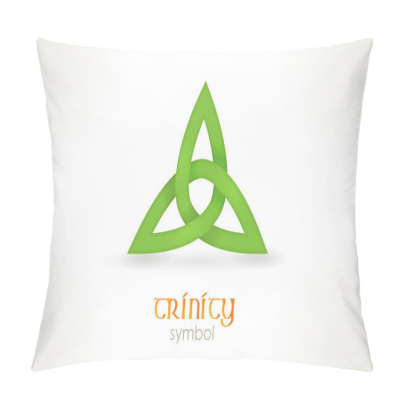 Personality  Trinity Symbol, Triqueta Pillow Covers