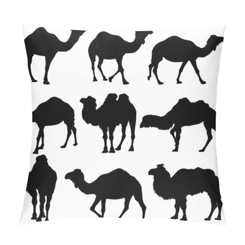 Personality  Camel Silhouettes Pillow Covers