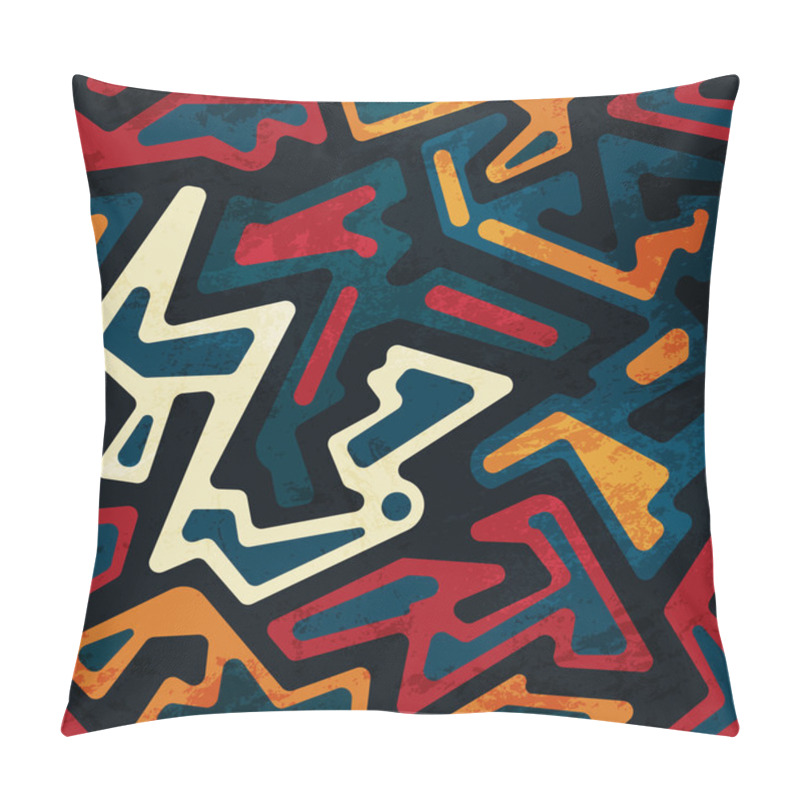 Personality  African Seamless Pattern Pillow Covers