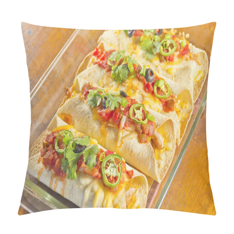 Personality  Enchilada Casserole Pillow Covers