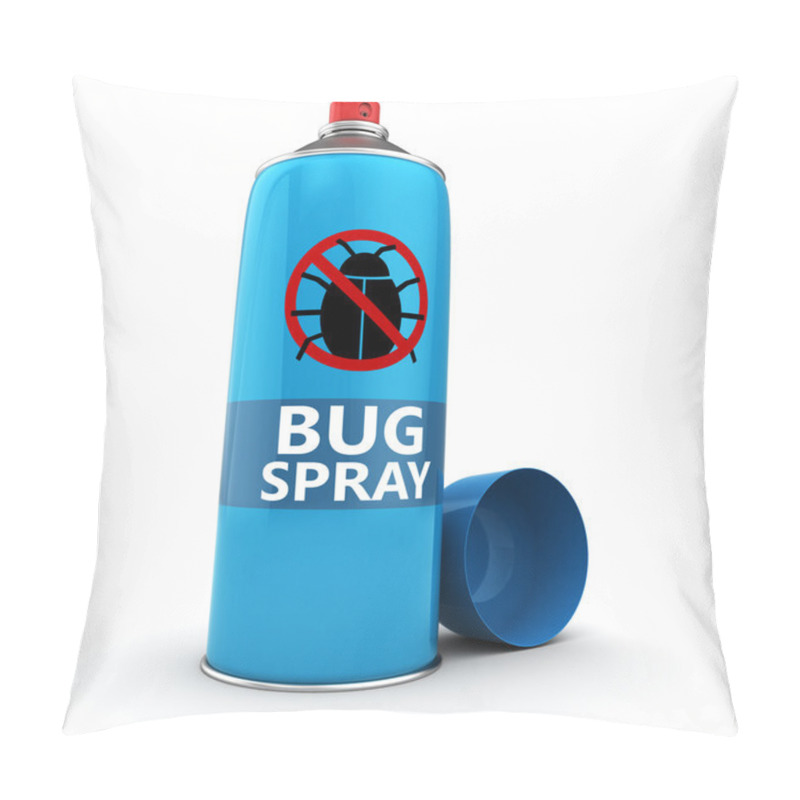 Personality  Bug Spray Bottle Pillow Covers