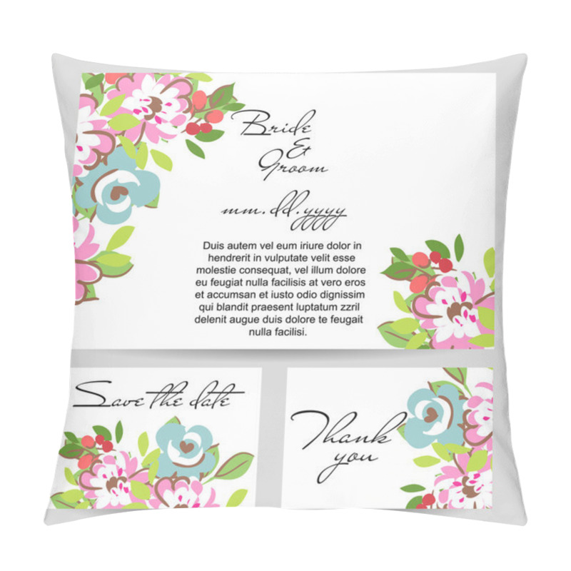 Personality  Blooming Floral Ornament Pillow Covers