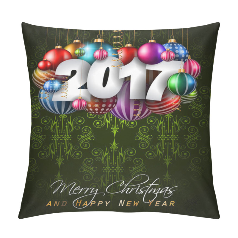 Personality   New Year Background Pillow Covers