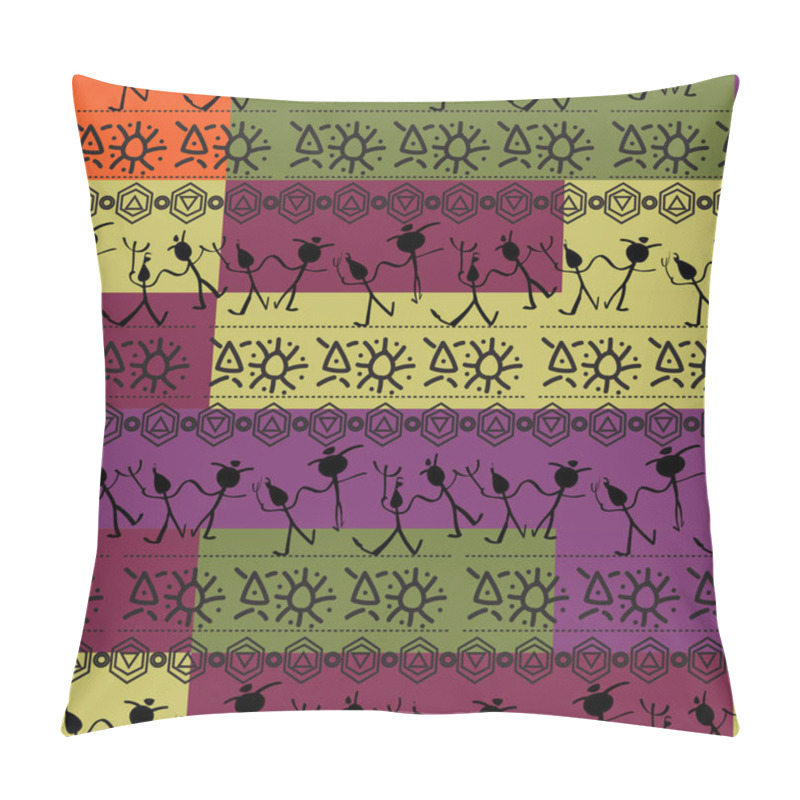 Personality  Funky Tribal African Print Pillow Covers