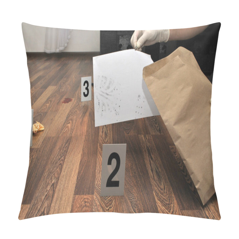 Personality  Crime Scene Pillow Covers