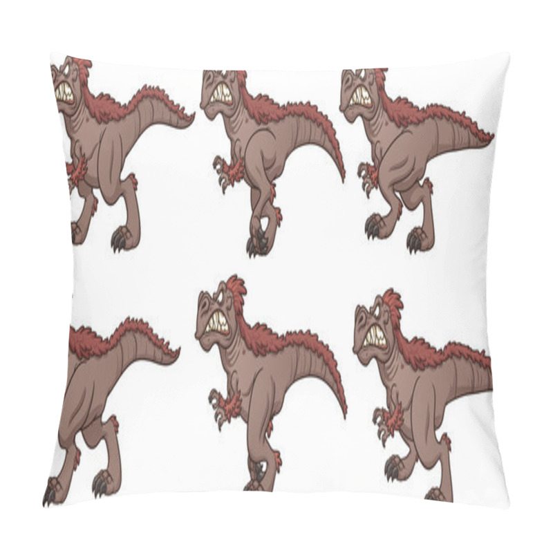 Personality  Walking T-Rex Pillow Covers