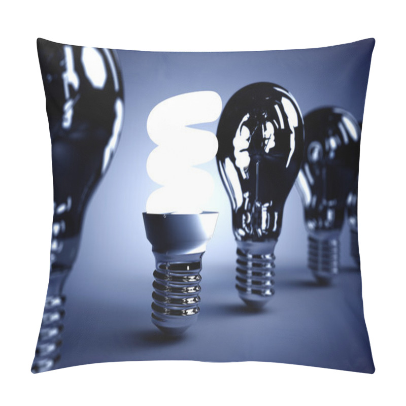 Personality  Energy Saving Light Bulb Pillow Covers