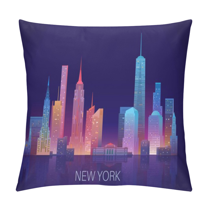 Personality  New York Skyline Pillow Covers