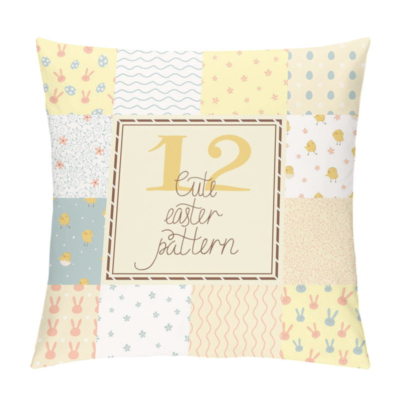 Personality  Easter Patterns Pillow Covers