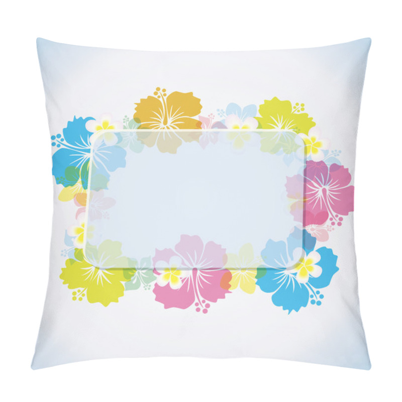 Personality  Abstract Tropical Frame Pillow Covers