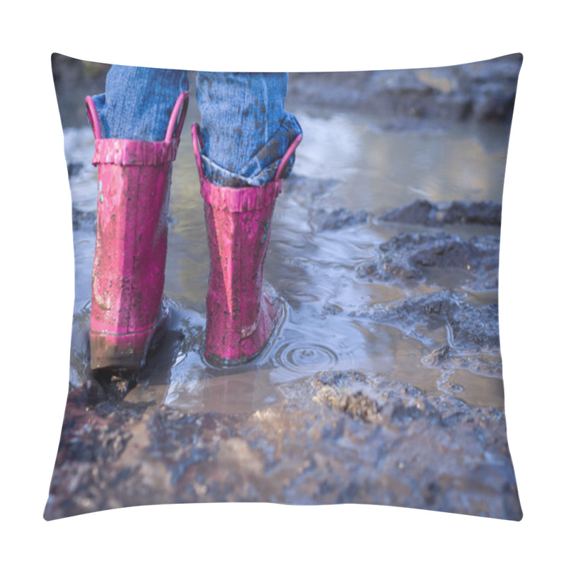 Personality  Mud Puddle Fun Pillow Covers