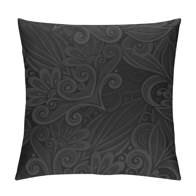 Personality  Abstract Floral Ornament Pillow Covers