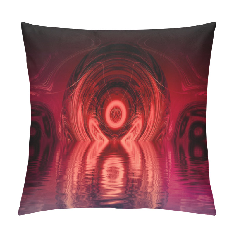 Personality  Computer Rendered 3d Background Pillow Covers