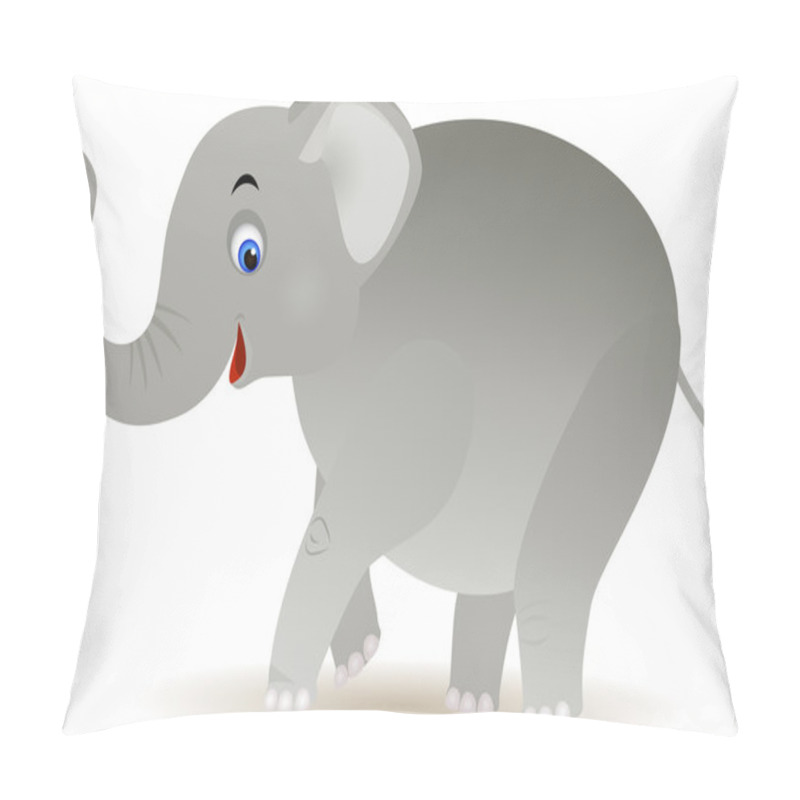 Personality  Elephant Cartoon Pillow Covers