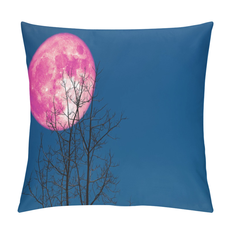 Personality  Super Corn Planting Moon Back Silhouette Dry Branch Tree Pillow Covers