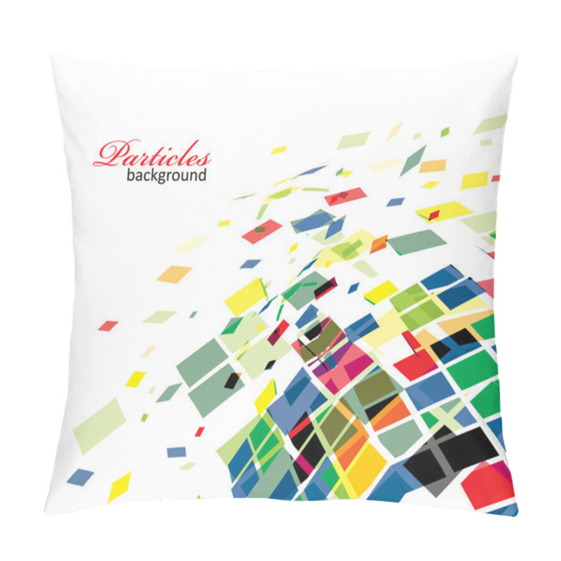 Personality  Abstract Mosaic Composition Pillow Covers