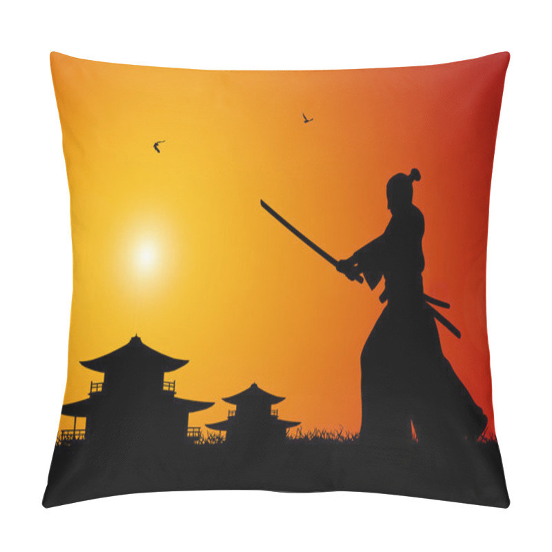 Personality  Samurai Pillow Covers