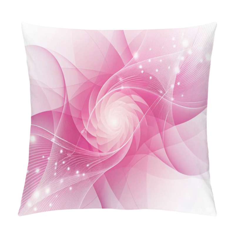 Personality  Elegant Pink Abstract Background For Creative Design Projects Soft And Modern Visual Appeal Pillow Covers