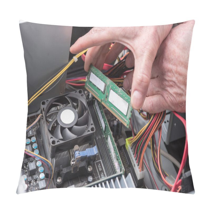 Personality  Computer Assembly Pillow Covers