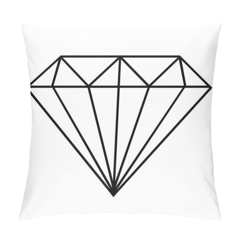 Personality  Diamond Geometric Background Design Geometry Graphic  Pillow Covers