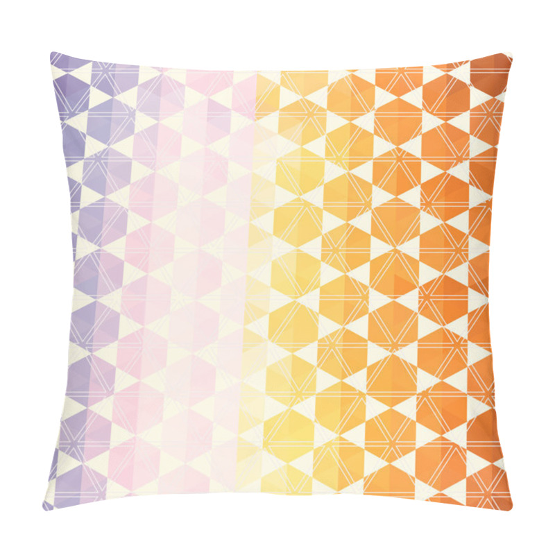 Personality  Retro Pattern Of Geometric Shapes Pillow Covers