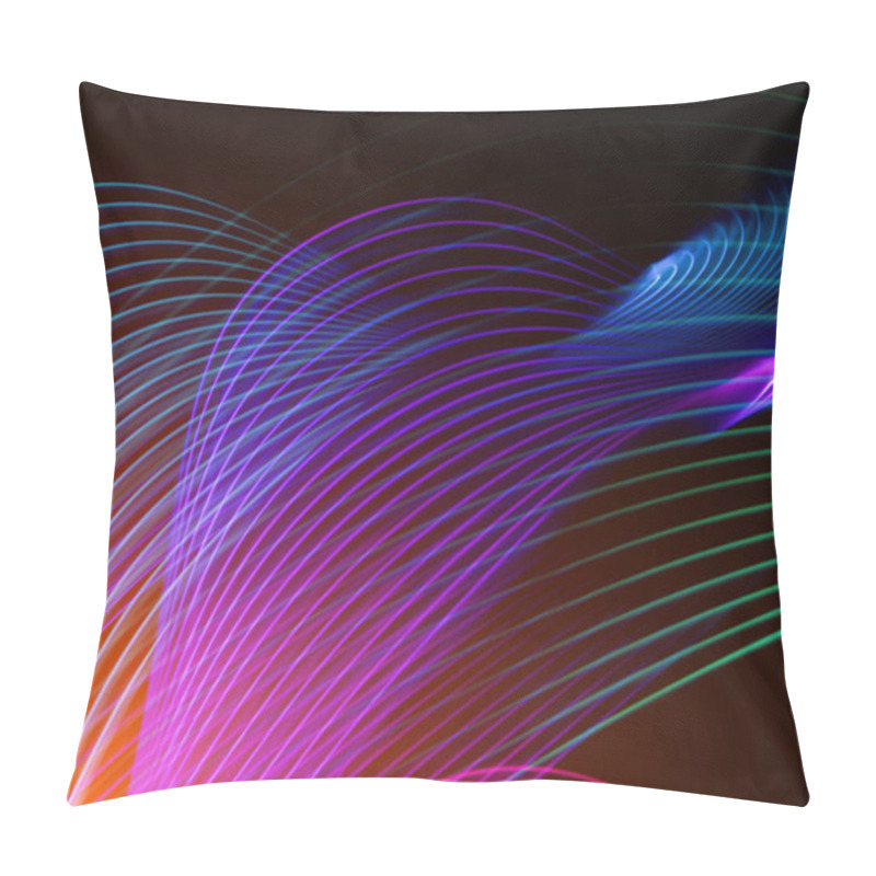 Personality  Abstract Background With Horizontal And Vertical Disruptions Of Blue, Pink, Green, Red And Other Stripes. Glitch Effect Background For Poster, Cover, Concept Design, Banners, Presentations. Pillow Covers