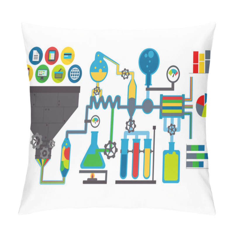 Personality  Data Lab Pillow Covers