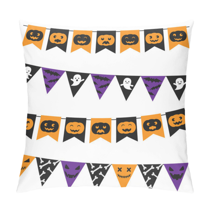 Personality  Halloween Bunting Pack Pillow Covers