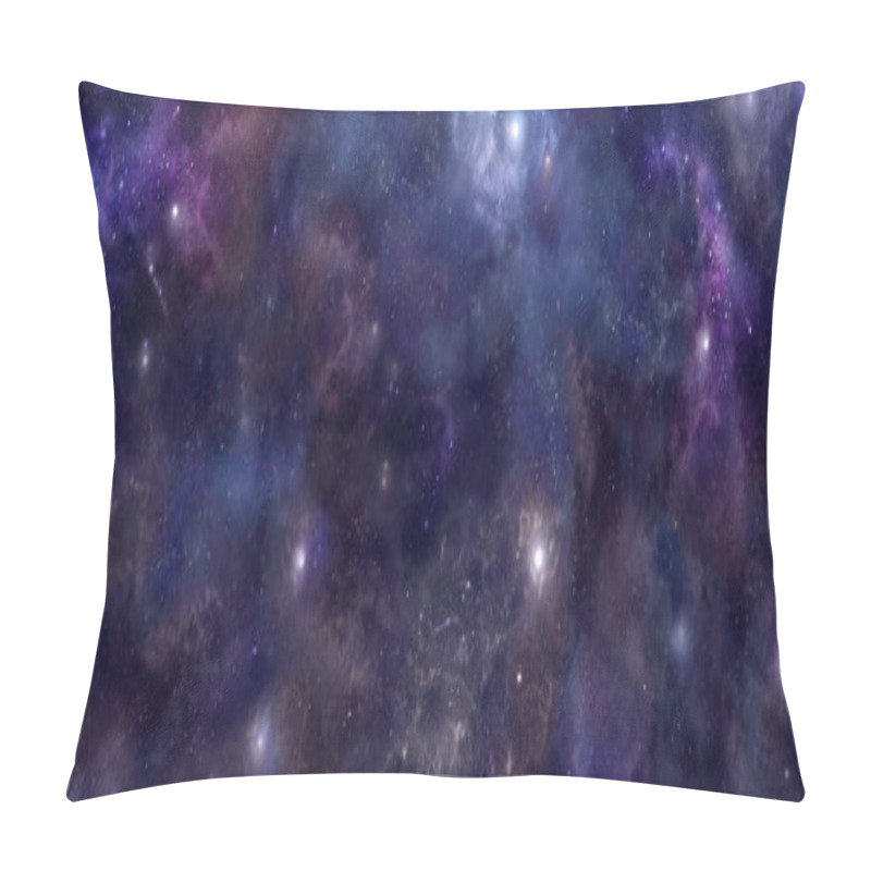 Personality  Deep Space Website Banner Background Pillow Covers