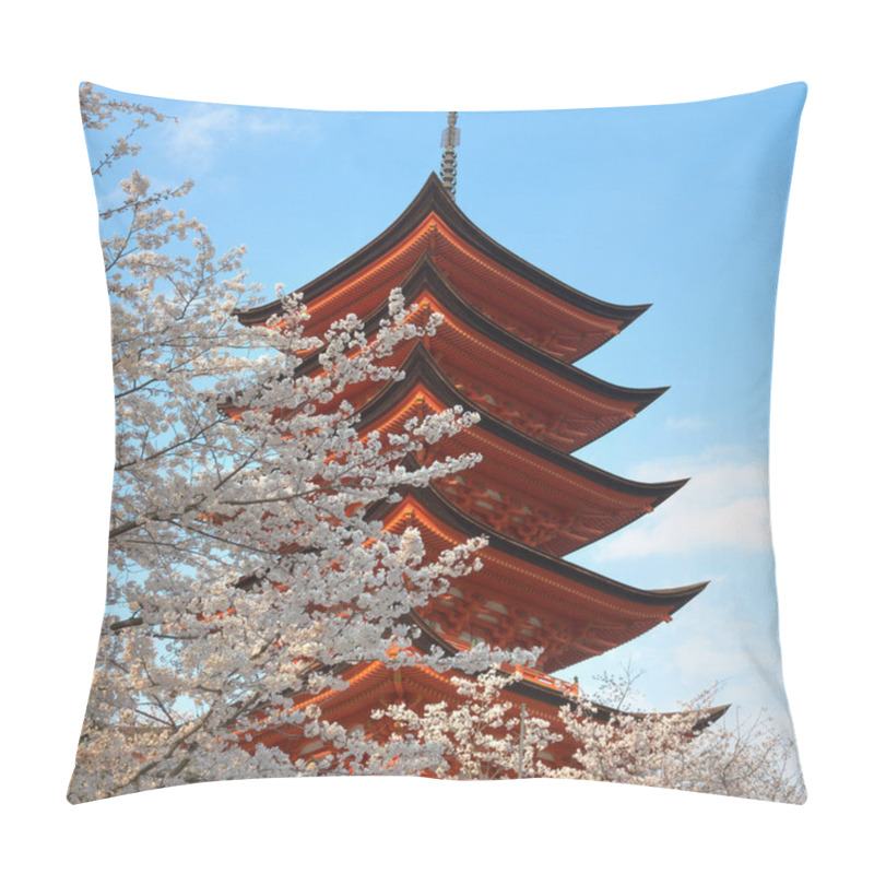 Personality  Flowering Cherry Tree, Blossoms Flowers Pillow Covers