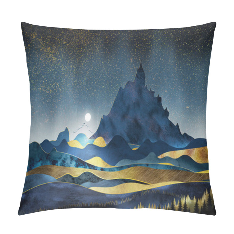 Personality  In The Faraway Mountains Pillow Covers