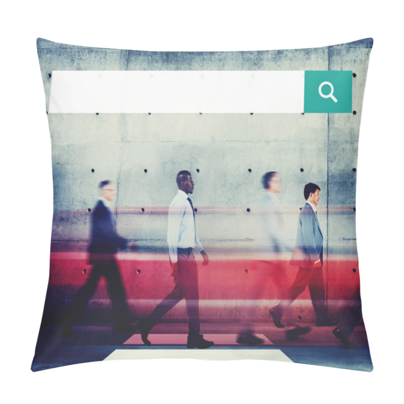 Personality  Online Browsing Searching Concept Pillow Covers