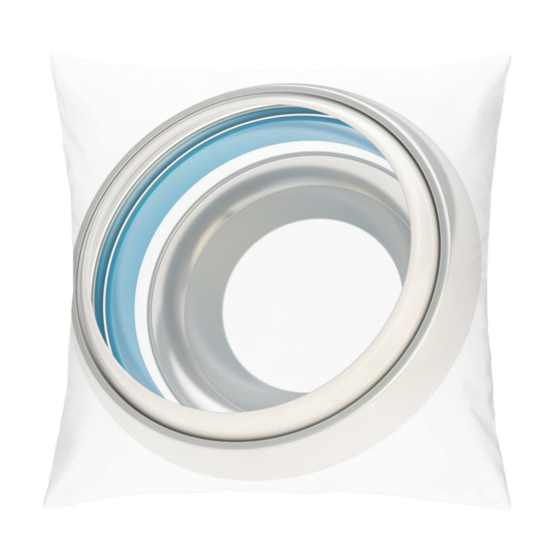 Personality  Circular Round Copyspace Frame Abstract Background Pillow Covers