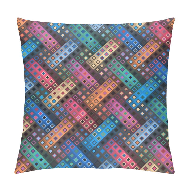 Personality  Geometric Abstract Pattern. Pillow Covers