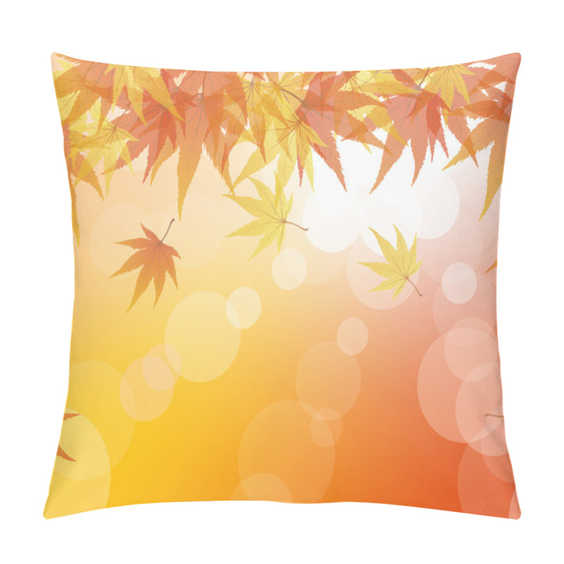 Personality  Autumn Background Pillow Covers