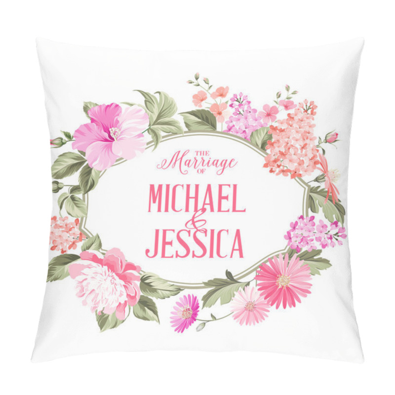 Personality  Marriage Invitation. Pillow Covers