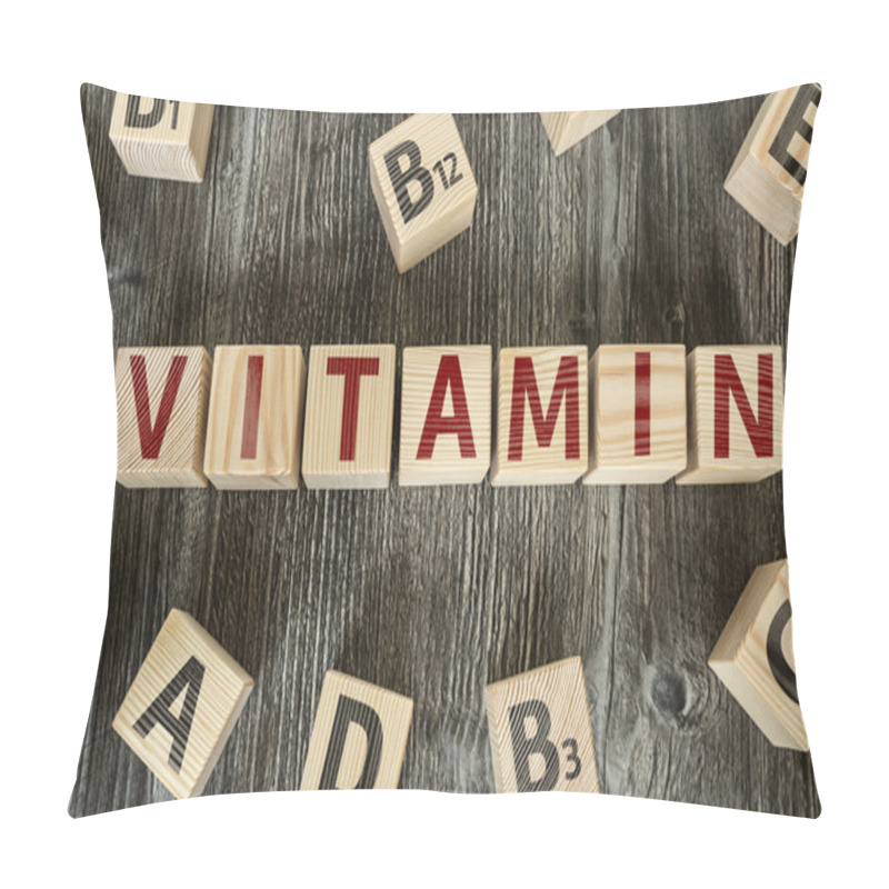 Personality  Wooden Blocks With The Text Pillow Covers