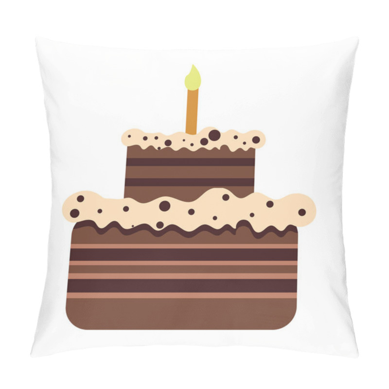 Personality  Birthday Baby With Balloon Illustration Pillow Covers