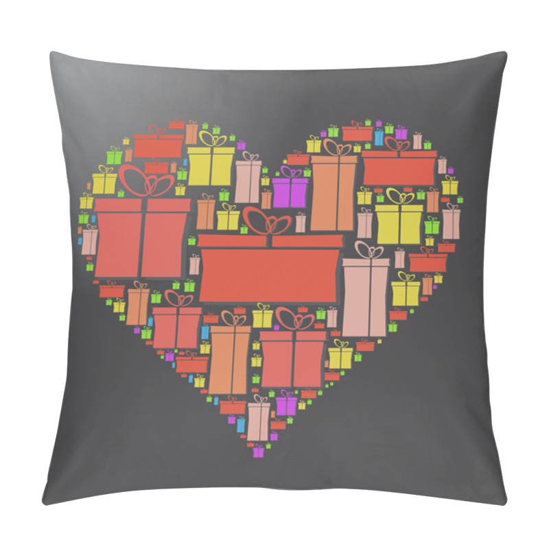 Personality  Heart Of Gifts Pillow Covers