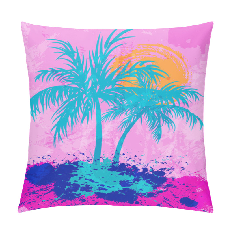 Personality  Palm Trees Pillow Covers