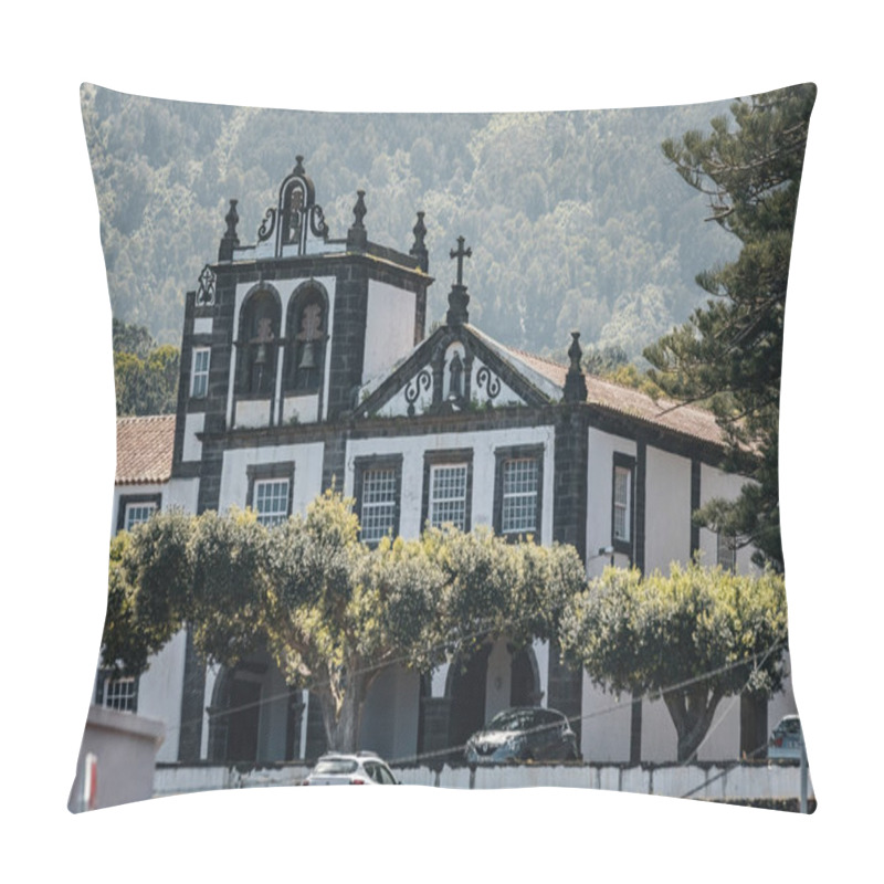 Personality  Pousada Do Pico Youth Hostel Made In The Old Monastery Building At Pico Island Azores, Portugal Pillow Covers