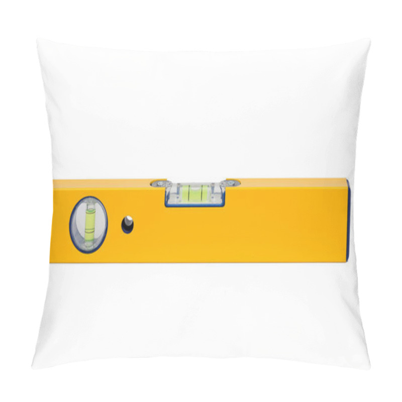 Personality  Precision Tool: A Yellow Level Pillow Covers