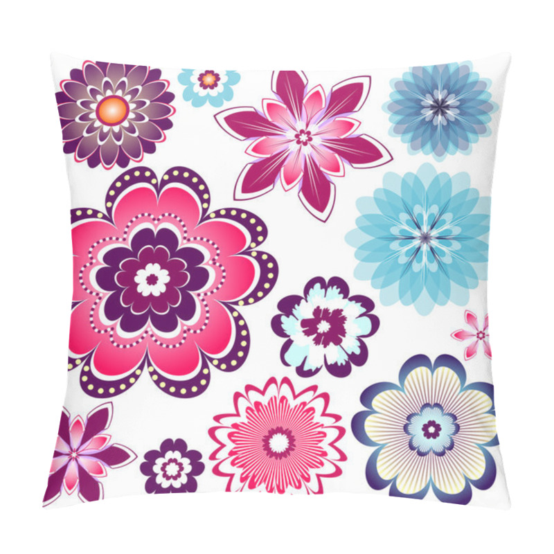 Personality  Collection Abstract Flowers Pillow Covers