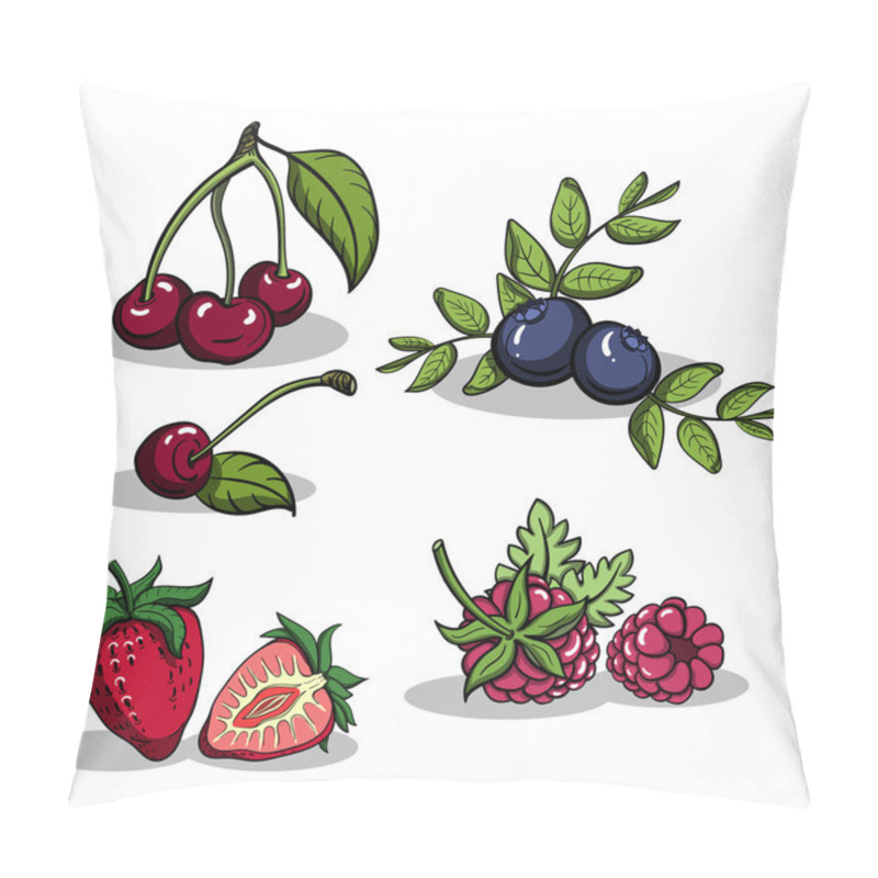 Personality  BerriesSet Pillow Covers