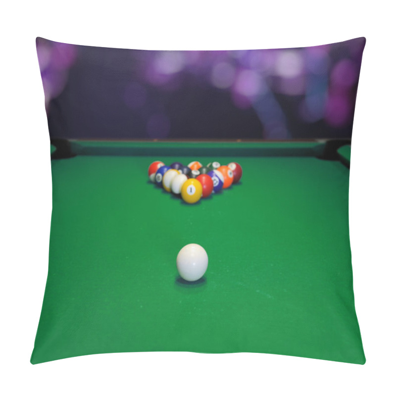 Personality  Billiards Pillow Covers