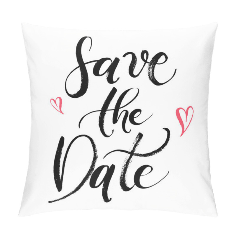 Personality  Save The Date Abstract Card Pillow Covers