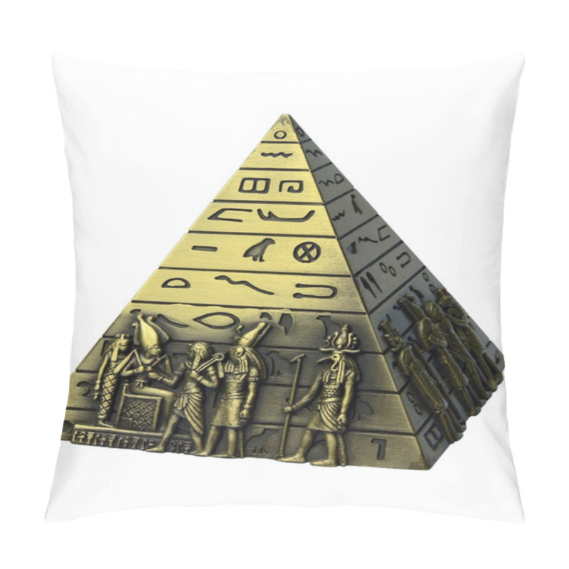 Personality  Pyramid - Souvenir From Egypt Pillow Covers