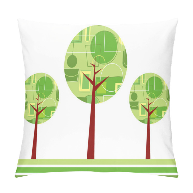 Personality  Abstract Treees Pillow Covers