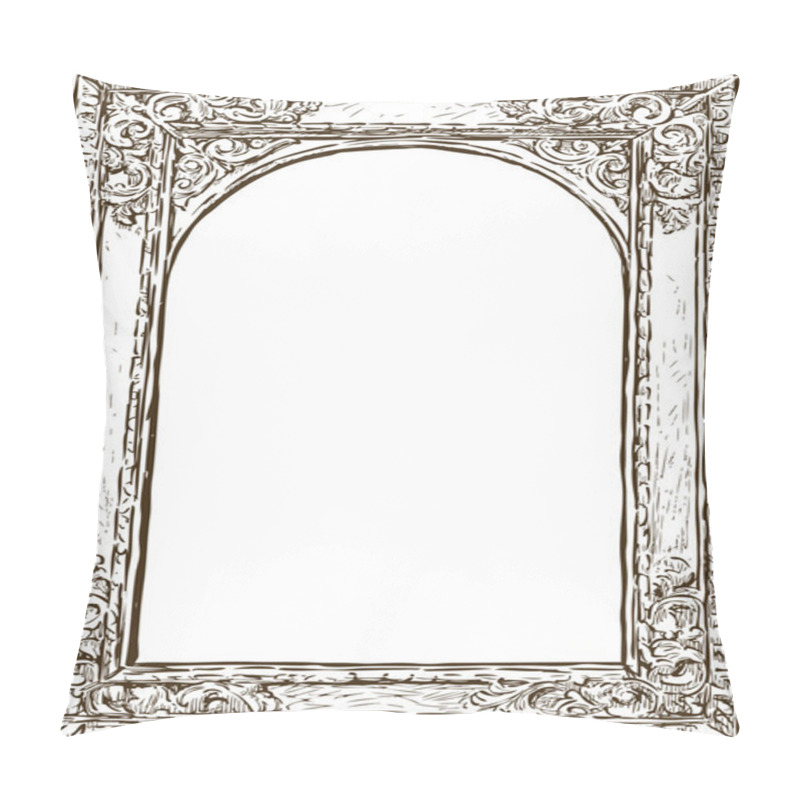 Personality  Old Wooden Frame Pillow Covers