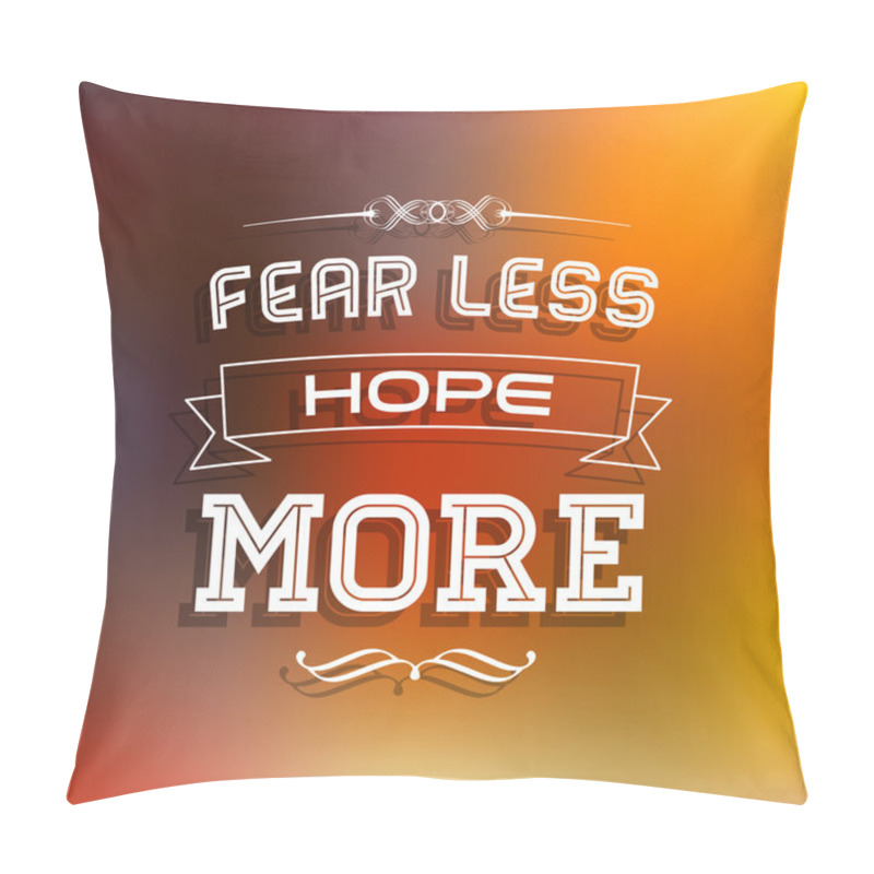 Personality  Abstract Background With Typographical Quote Pillow Covers